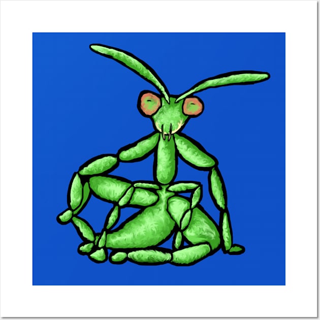 Praying Mantis Wall Art by Royal Ease